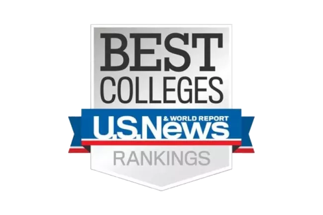 US News and World Report Best Colleges badge