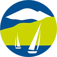 Sailboats in a bay